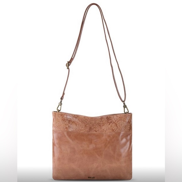 The Sak Handbags - 🌺 The Sak Embossed Leather Convertible Crossbody Bag 🌺